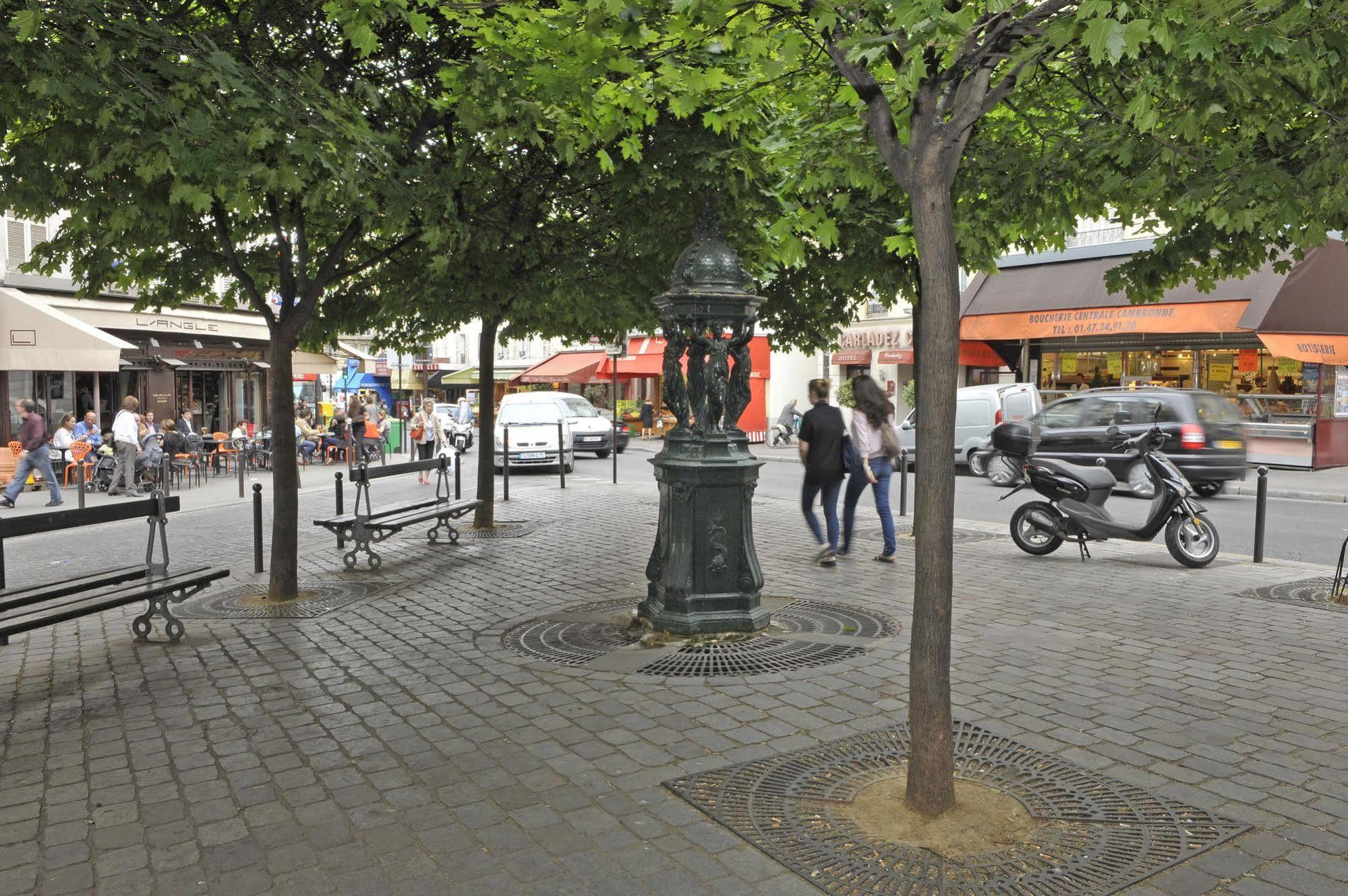 Carladez Cambronne Hotel Paris Eksteriør billede