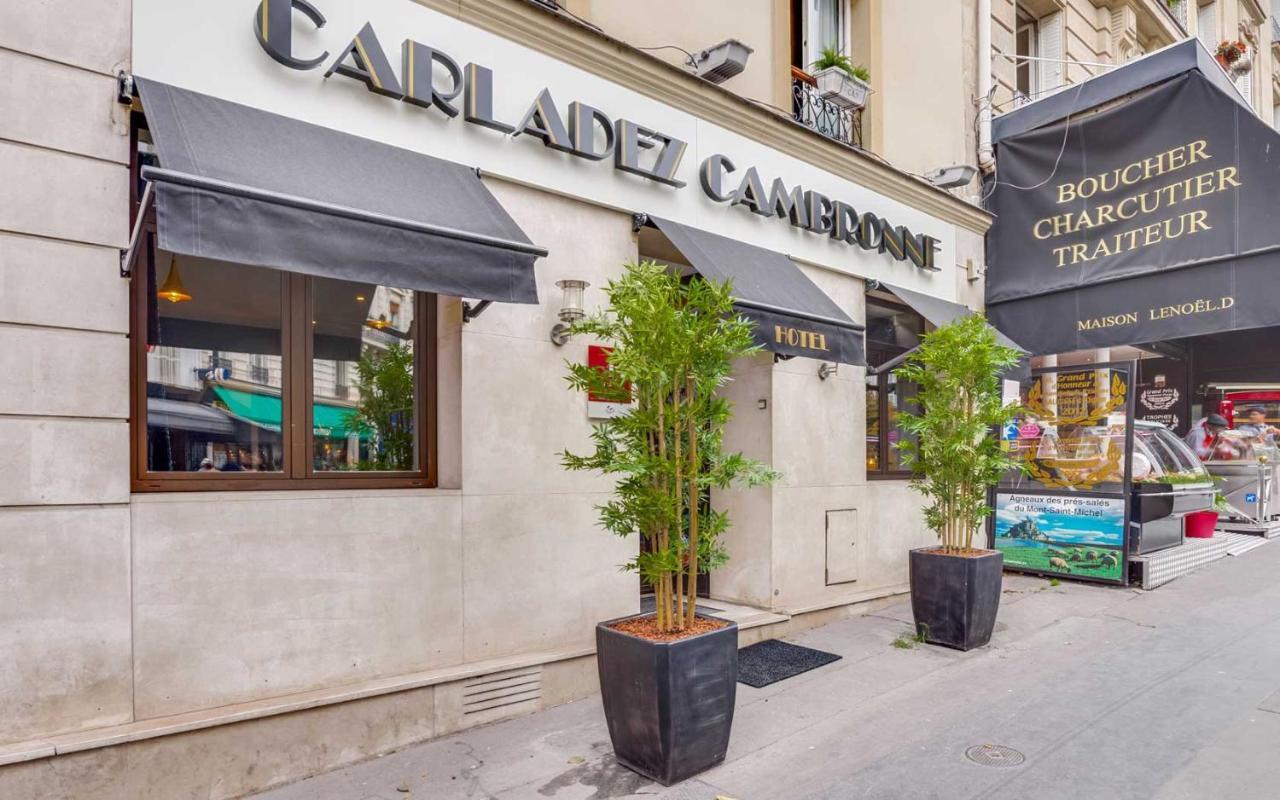 Carladez Cambronne Hotel Paris Eksteriør billede